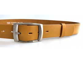 Dámský kožený opasek Penny Belts 4433 pískový