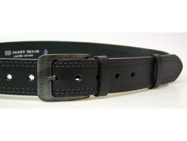 Pánský kožený opasek Penny Belts 02-2-60 černý