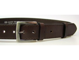 Pánský kožený opasek Penny Belts 25-1-40 tm.hnědý