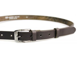 Dámský kožený opasek Penny Belts 172-50 šedý