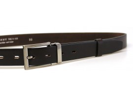 Pánský kožený společenský opasek klasik Penny Belts 30-100-1-40 tm. hnědá