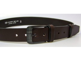 Pánský kožený opasek Penny Belts 2-PR01-40 hnědá