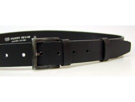 Pánský kožený opasek Penny Belts 04-60 černý