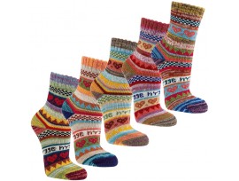 Ponožka dámská Socks 4 fun 2297-3 vzor multicolor