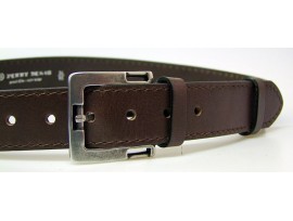 Pánský kožený opasek Penny Belts 27-1-40 tm.hnědý