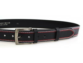 Pánský kožený opasek Penny Belts 40-25-2-B-CV černý