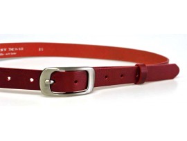 Dámský kožený opasek Penny Belts 173-93 červený