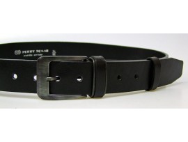 Pánský kožený opasek Penny Belts 2-PR01-60 černý