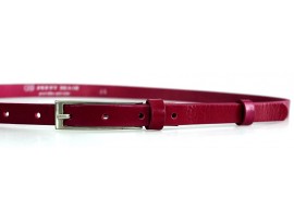 Dámský kožený opasek Penny Belts 15-1-53 fuchsia