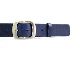 Dámský kožený opasek Penny Belts 99-56 tm.modrá
