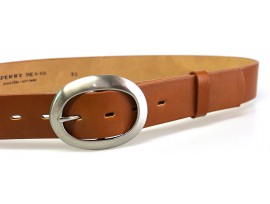 Dámský kožený opasek Penny Belts 11842 sv.hnědý