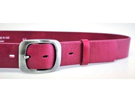 Dámský kožený opasek Penny Belts 40-99-53 fuchsiový