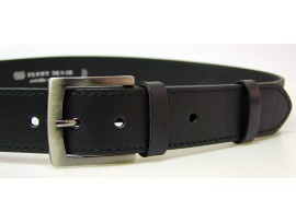 Pánský kožený opasek Penny Belts 25-1-60 černá