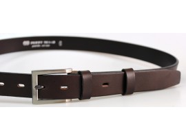 Pánský kožený společenský opasek klasik Penny Belts 30-100-1-40 hnědá