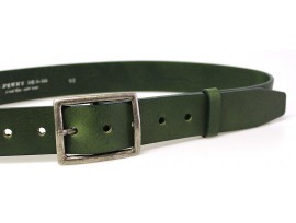 Dámský kožený opasek Penny Belts 48-R31 zelený