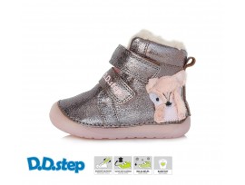 DDSTEP dětský zimní kotník dívčí W070-353A růžová