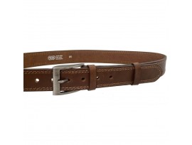 Pánský kožený opasek Penny Belts 22-2-48 hnědý