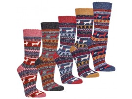 Ponožka pán/dám Socks 4 fun alpaka merino 6532 mix 