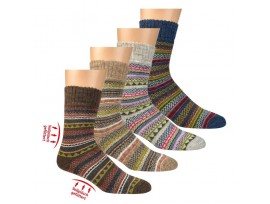 Ponožka pán/dám Socks 4 fun alpaka+wolle 6539 mix 