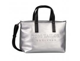 TOM TAILOR kabelka THESSA ZIP SHOPPER S 4231 - 014 - silver