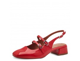 TAMARIS dámský sandál 1-29510-44-524 red patent