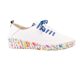 ARTIKER dámská teniska klínek 52C1713 white/navy