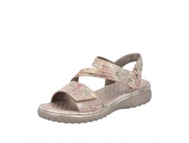 RIEKER dámský letní sandál 60464-90 beige 