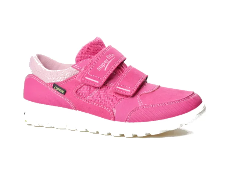 Superfit Dětské tenisky — sportovní GORE-TEX šedo — růžová — SUPERFIT — barva růžová