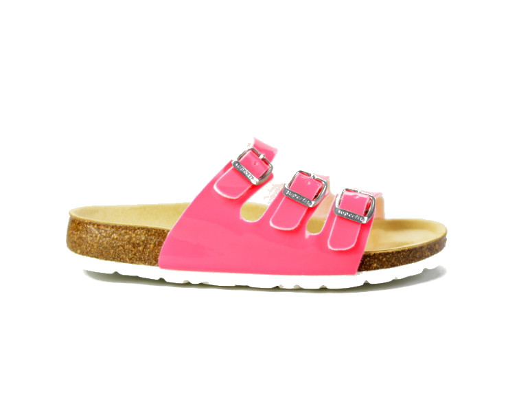 Superfit Dívčí pantofle — pantofel lila neon — fialová — SUPERFIT — sleva 20 %