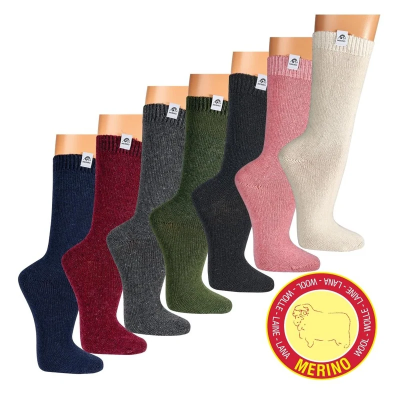 Socks 4 fun Ponožka pán dám merino mix — SOCKS 4 FUN