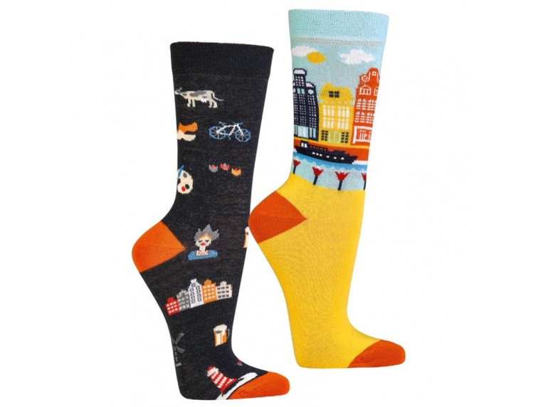 Socks 4 fun Ponožka pán dám .86 Holandsko, SOCKS 4 FUN, o 60 % pod doporučenou cenou výrobce