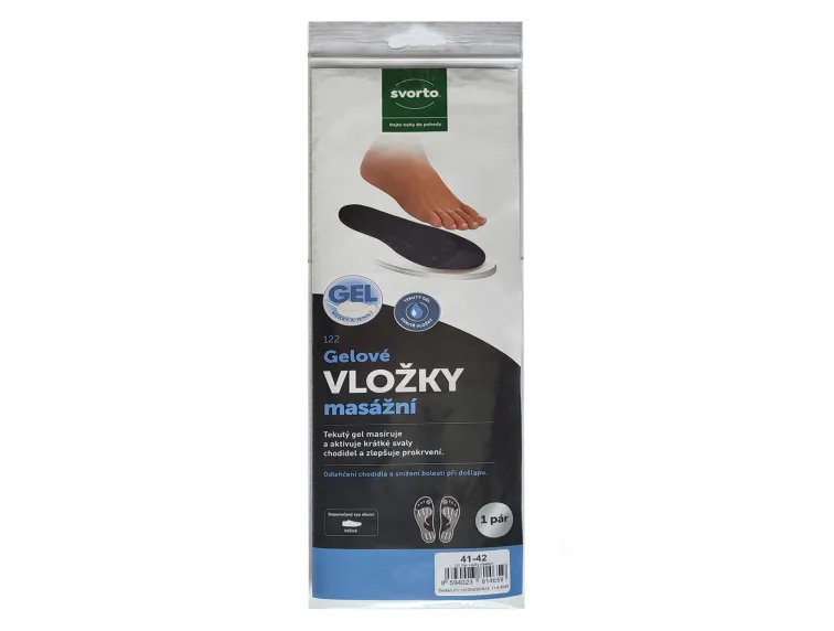 Svorto Vložky gelové masážní (tekutý gel) — SVORTO
