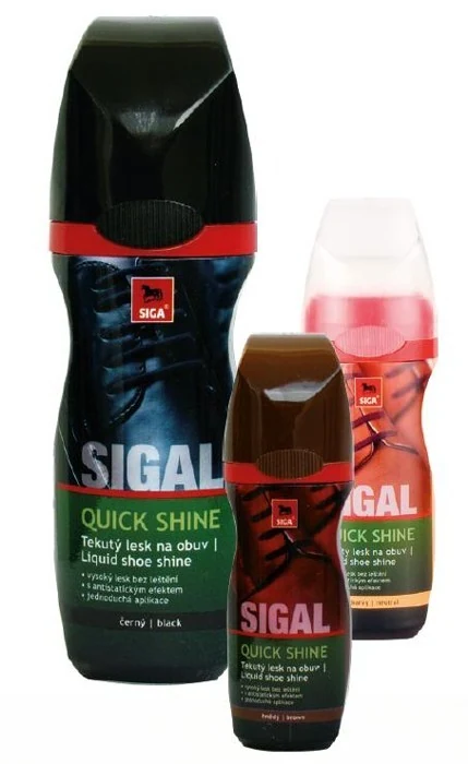 Sigal Tekutý lesk na obuv — Sigal