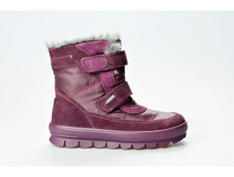 Superfit Dívčí kotník zateplený GORE-TEX 3-00214-50 — bordo — SUPERFIT — barva bordo