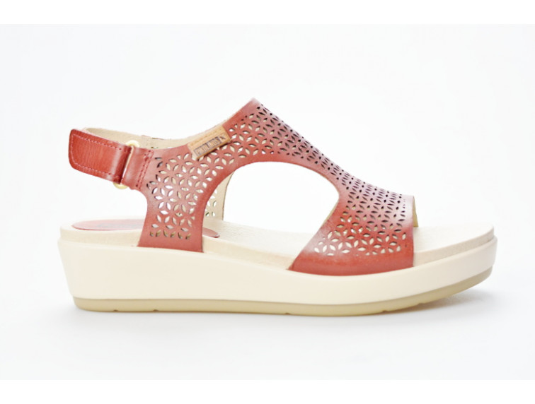 PIKOLINOS dámský sandál Mykonos W1G-1757 sandia (bordo) — PIKOLINOS