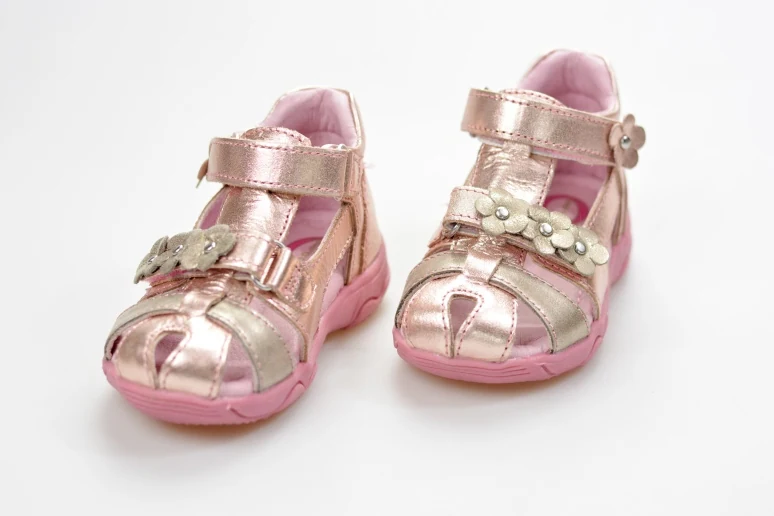 Ddstep Dívčí sandály — L metalic — růžová — foto 2 z 3 — DDstep