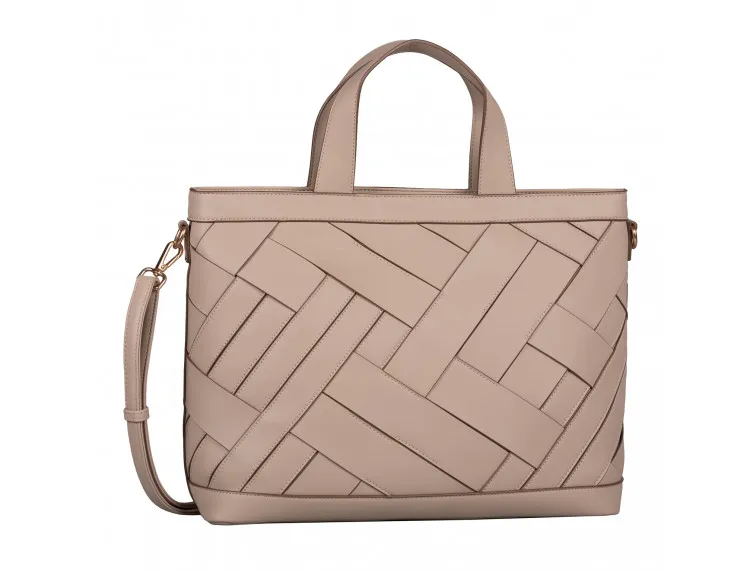 Gabor Kabelka FRIDA ZIP SHOPPER L 021 šedohnědá — GABOR — barva hnědá