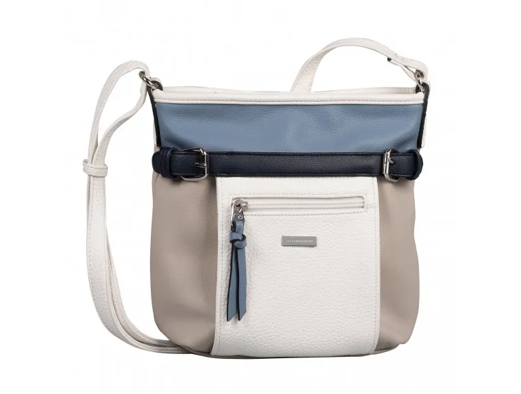 Tom tailor Kabelka JUNA CROSS BAG S denim — modrá — TOM TAILOR — barva modrá