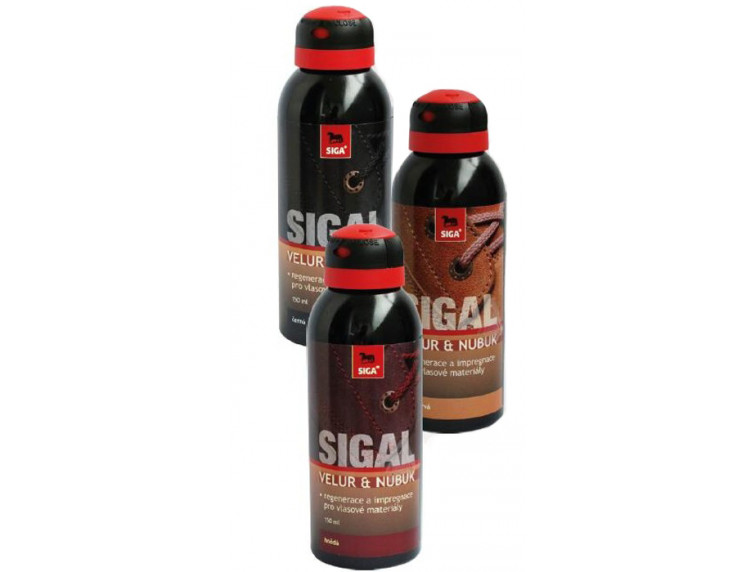 SIGAL velur-nubuk  sprey  15 ml — foto 4 z 4 — Sigal
