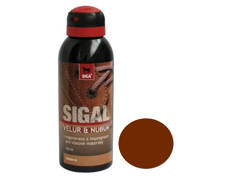 SIGAL velur-nubuk  sprey  15 ml — foto 2 z 4 — Sigal