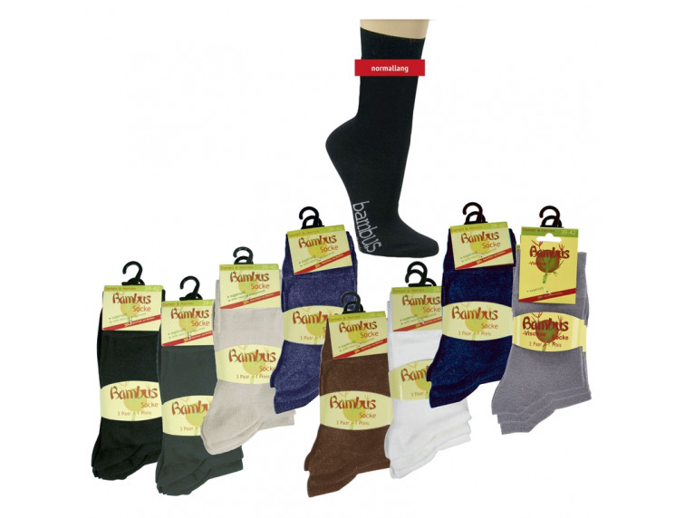 BAMBUSOVÁ ponožka vysoká SOCKS 4 YOU 2170 — foto 2 z 5 — SOCKS 4 FUN
