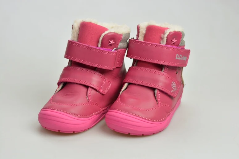 Ddstep Dívčí kotníkové boty — zimní růžová LED — foto 2 z 3 — DDstep