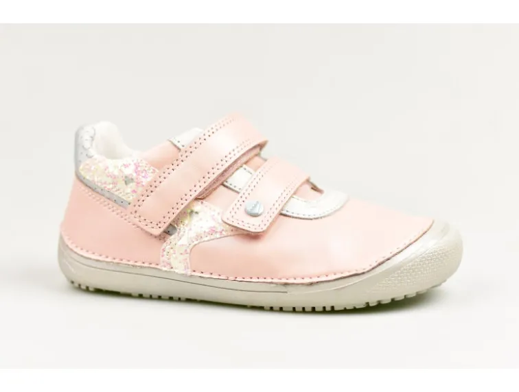 Ddstep Dívčí polobotky — sv.pink — růžová — DDstep — barva růžová
