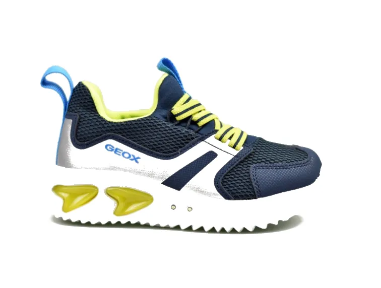 Geox Chlapecké tenisky — sportovní J25DZA Assister — modrá — GEOX — barva modrá