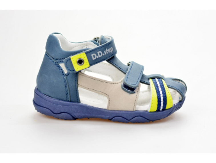 DDSTEP dětský sandál chlapecký AC64-826 B M — DDstep