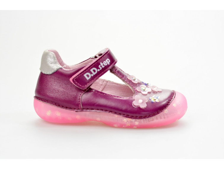 DDSTEP dětský sandál dívčí 015-467A violet — foto 4 z 5 — DDstep