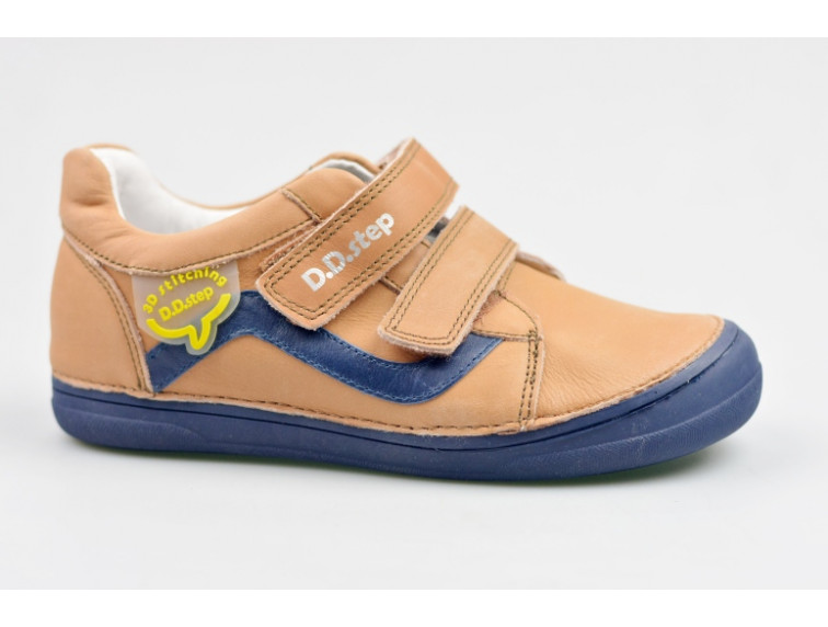 DDSTEP dětská polobotka chlapecká S078-751BL čokolada — DDstep