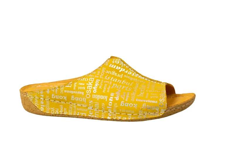 Artiker Dámské pantofle — pantofel — žlutá — ARTIKER — barva žlutá