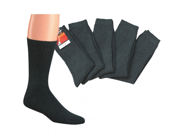 Ponožka pánská froté Socks 4 fun 6917 černá, Velikost ponožky — SOCKS 4 FUN