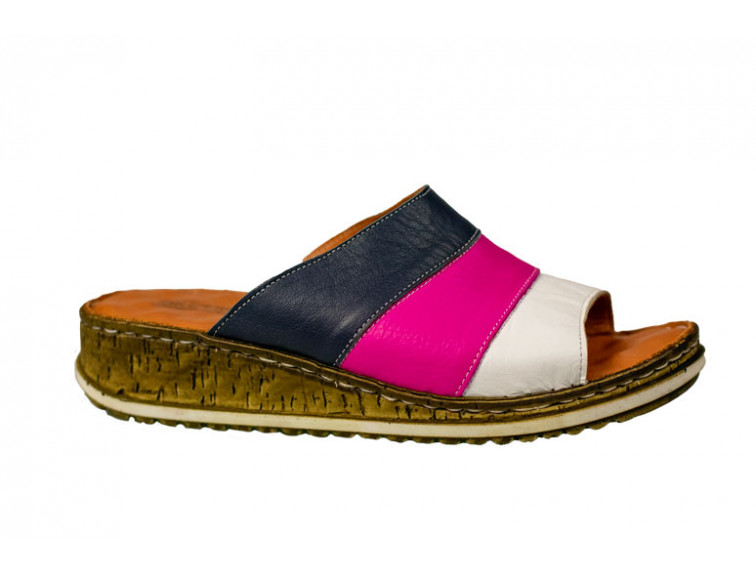 ARTIKER dámský pantofel 52C0968 mo/rů/bílá — ARTIKER